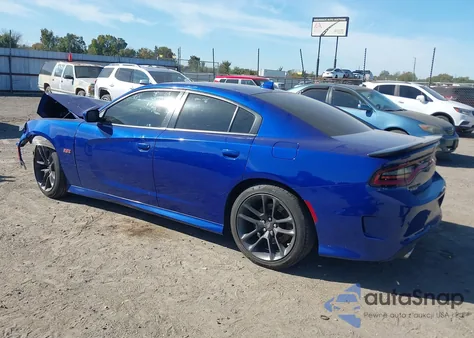 2020 Dodge Charger Scat Pack Rwd из США, поврежденный, VIN 2C3CDXGJ3LH228359